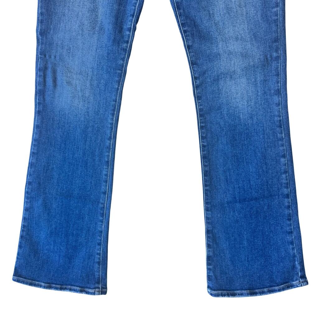 Paige Women's Manhattan Mid Rise Medium Wash Ackalia Bootcut Jeans - Size 30 - Picture 4 of 10